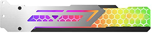 Watreketal GPU Bracket Graphics Card RGB LED Illuminated Graphics Card Holder Control Via Base Plate With 3 Pin 5V Control Via Base Plate