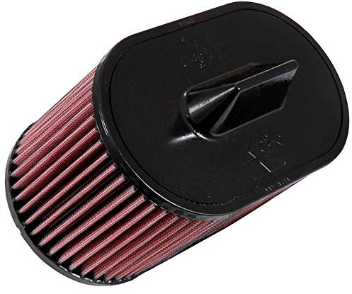 K&N Tauschluftfilter passgenau | kompatibel mit Maserati Ghibli 3.0 / Quattroporte 3.0/3.8 Benzin (2 Stück benötigt) 2014-2018 (E-0651)
