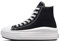 Converse Move Platform Hi Zapatillas Negras/Blancas para Mujer-UK 8 / EU 41.5