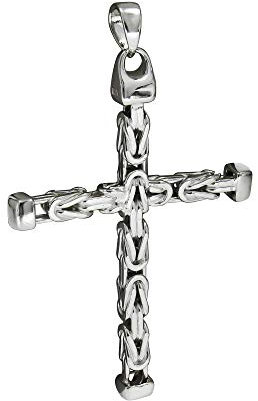 Zeeme Basic Unisex Anhänger 925/- Sterling Silber 7,5cm Glänzend weiß 315240057