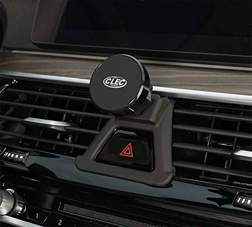 Beerte Support de téléphone de voiture pour BMW Série 5 2017 2018, support de téléphone pour grille d'aération, convient pour tous les smartphones avec grille d'aération (aimant)
