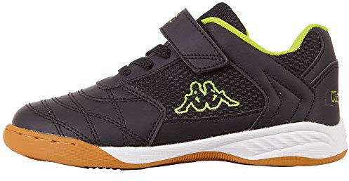 Kappa Jungen Sneaker Turnschuh 260765T 1140 schwarz gelb, Schuhgröße:40 EU