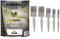 RONSEAL AMPWM750 Anti Mould Paint White Matt 750ml and Harris Essentials Walls & Ceilings Paint Brush Set | Pack of 5 | 0.5, 1, 1.5, 2