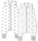 Mama Cheetah Baby Schlafsack mit Füße 0.5 TOG, Sommerschlafsack, Bio-Baumwolle Baby Schlafsäcke ohne Ärmeln Babyschlafsack mit Beinen für Säugling Kinder Junge Mädchen, 100cm (Baby Höhe 102-112cm)