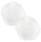 LIFKOME 2 Stück Pom-Pom-Schuhclips abnehmbare Schuhschnallen Kunstfell-Pompon-Anhänger Plüsch-Schuhverzierungen für die Schuhdekoration