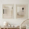 Ueiwffzo 2er Poster Set Leinwandbild Abstrakt Wandbilder Bilder Wohnzimmer, Moderne Wanddeko Ohne Rahmen Aesthetic Bilder Kunstdrucke für Schlafzimmer Decor (30x40cm)
