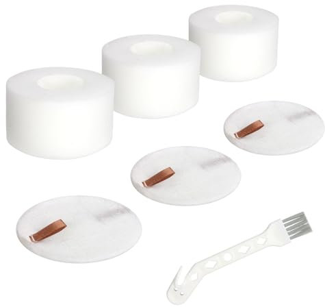 Replacement Filters Compatible with Shark Vacuum NV680 NV681 NV682 NV683 NV800 NV800W NV801 NV803 UV810 AX912 QU922Q Parts Compatible with Shark NZ801UK(T) Lift Away Filters XFF680 &XHF680