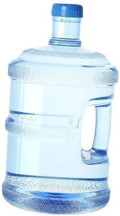 Sharplace Bouteille d'eau réutilisable, multifonctionnelle et Portable, avec Bouchon et poignée, Facile à Nettoyer étanche, idéale pour la Maison la, Bleu 7.5 L