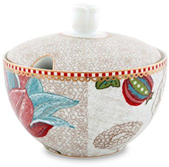 Pip Studio Spring to Life Weiss Zuckerdose 0,3 l
