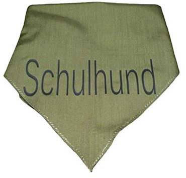 Hundehalstuch Schulhund