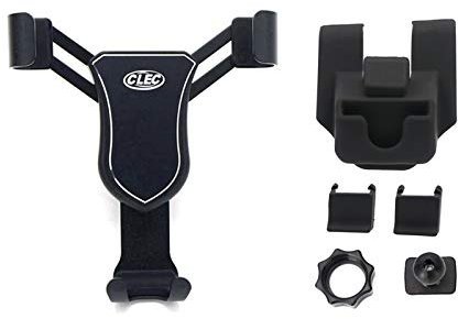 HIGH FLYING für C Klasse W205 / GLC X253 2015-2018 (Nur für 7 Navigationssystem) Auto Lüftung Autohalterung Handyhalterung (Schwarz)