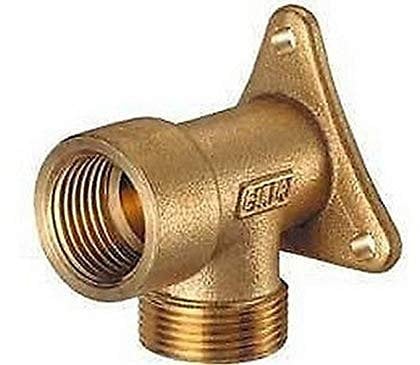 5550 12 Raccordo a muro femmina 1/2 RAME giallo FAR