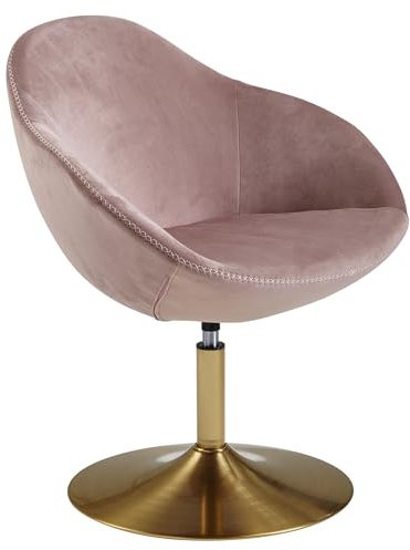FineBuy Loungesessel SIRAN 70 x 79 x 70 cm Design Drehstuhl, Clubsessel Polsterstuhl mit Armlehne, Drehsessel Cocktailsessel Lounge, Barsessel Besucherstuhl, Sessel mit Stoffbezug