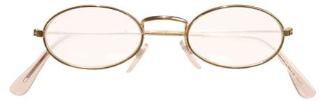 W WIDMANN MILANO Party Fashion - Brille mit Gläsern, Accessoire für Oma/Opa Kostüm, Weihnachtsmann, Nikolaus