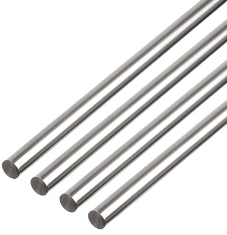 Alberts 498467 Rundstange | Aluminium, natur | 1000 x 10 mm | 4er Set