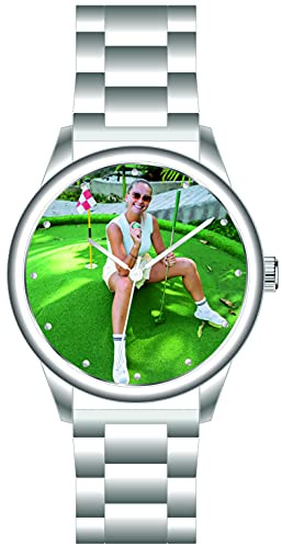 memories Fotouhr personalisierte Uhr Geschenk 41mm 3BAR Uhr mit Foto Made in Germany