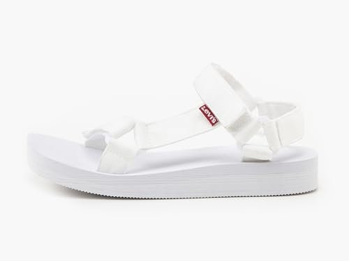 Levi's Cadys Low, Sandalias, Mujer, Brilliant White, 39 EU