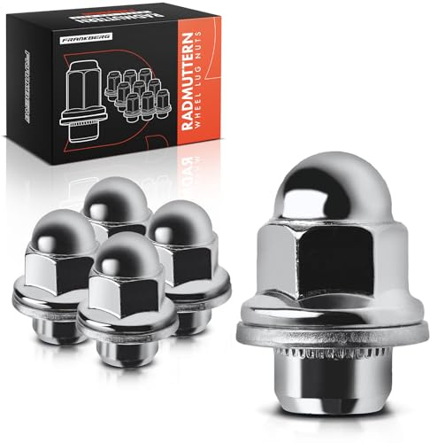 Frankberg 5x Radmutter MR455707 | Kompatibel mit Mirage Hatchback CJA, Grandis NAW, Pajero Sport I K7 K9, Lancer F A15, L200 K5T K6T K7T, Lancer VIII Cargo CV