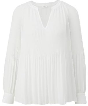 s.Oliver Bluse mit Plissée-Struktur