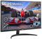 LG UHD 4K Monitor 32UN550-W.AED 80 cm - 31,5 Zoll, HDR10, AMD FreeSync, MAXXAUDIO, 350 cd/m², Silber weiß, Schwarz