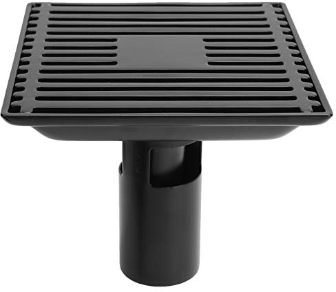 suick Badezimmer-Bodenablauf, quadratischer Duschablauf mit abnehmbarem Abdeckgitter für Badezimmer-Pool