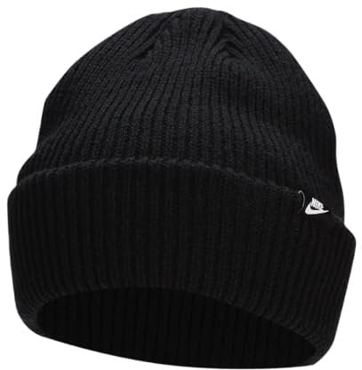 Nike FB6525-010 U NK Terra Beanie SC FUT L Hat Unisex Adult Black Größe 1SIZE
