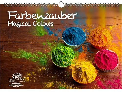 Farbenzauber DIN A3 Immerwährender Kalender Farben Colours - Seelenzauber