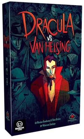 Blackrock Dracula VS Helsing - Jeu de société - Jeu Deux Joueurs - Jeu d'affrontement en Duo - 10 Ans et Plus - Duel stratégique et Tactique Games