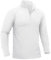 TACVASEN Mens Running Long Sleeve Top Quarter Zip Sweatshirt 1/4 Zip Training Tops Zip Sport Pullover White,L