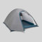 Decathlon Quechua MH100 Outdoor Wasserdichtes Familien-Campingzelt 3 Personen Off White