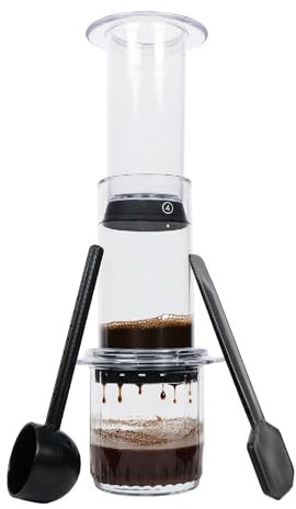 Portable Coffee Press Kit - Coffee Press for Ground Coffee, 3 in 1 brew method combines French Press, Pourover, Espresso, Coffee Without Sediment and Bitterness, Portable Coffee Maker for Travels