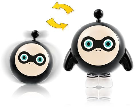 ALPHA GROUP Eggy Party Rocky, Action Figuren Transformable Spielzeug, 2-in-1 Verwandelbares Spielzeug ca. 10 cm große für Kinder Jungen Mädchen 3 4 5 6 7 8 9 Jahre