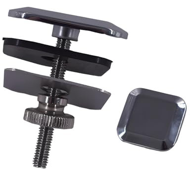 Cubierta de acero inoxidable para agujero de fregadero de cocina, 4,5 cm, cubierta de agujero de grifo, cubierta de tapón de metal, color plateado