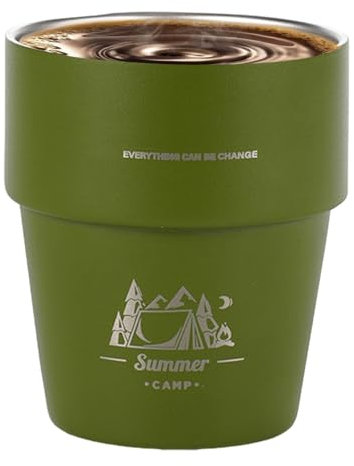 Insulated Travel Mug, Reusable Coffee Mug, Stainless Steel Tumbler, Vacuum Insulated Beer Mug, Travel Coffee Cup, Outdoor Coffee Mug, Camping Travel Mug, Insulated Beer Cup, Portable Coffee Mug,