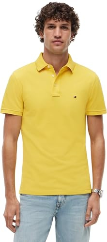 Tommy Hilfiger Herren Poloshirt Kurzarm 1985 Slim Slim Fit