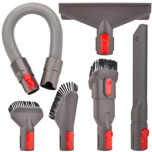 Fullclean Kit di fissaggio per aspirapolvere Dyson Gen 5 V15 V12 V11 V10 V7 V8 Absolute Detect Cyclone Fluffy Mattress Outsize Accessori Bundle Spazzola di Ricambio Strumenti