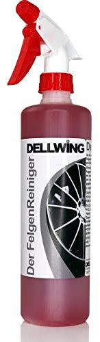 DELLWING - Limpiador de Llantas de 500 ml Listo para Usar – Apto para Llantas de Aluminio y Acero tratadas – Actúa en 1-5 Minutos