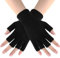 SATINIOR Fingerlose Strick Handschuhe Warme HalbFinger Handschuhe Winter Strick Fahrhandschuhe für Männer Frauen Kaltes Wetter (1 Paar)
