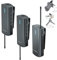 Alilong WM300 20-Kanal UHF Kabelloses Lavalier-Mikrofon System (2 Transmitters - New)