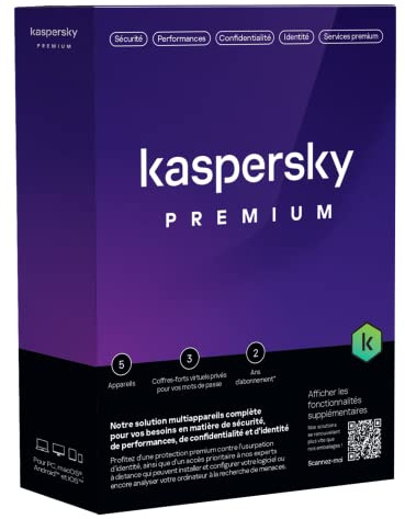 Kaspersky Premium 5 Postes /2 Ans