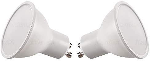2X 1.2W GU10 LED Light Bulb Lamp Warm White 3000K Downlight Spotlight Reflector Energy Saving Non Dimmable