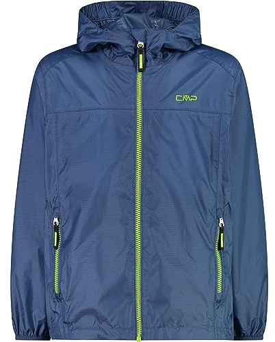 CMP - Kinderjacke mit Regenkapuze, Staubiges Blau, 110