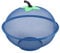 Apfelförmiger Obstkorb Mesh Obsthalter Abdeckung Obstschale für Küchentheke Mesh Obsthalter Obstaufbewahrung Abflusskorb Gemüseaufbewahrung Halter für Obst & Gemüse (blau)