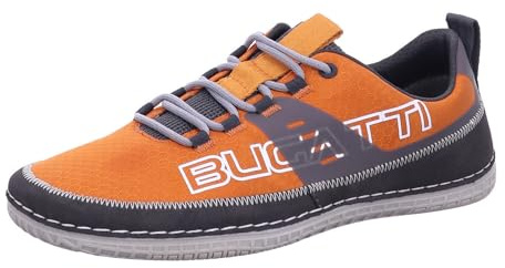 bugatti 341-AFF06 Herren Schnürer, Orange/Dark Grey, 44 EU
