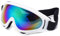 BECILES Ski Snowboard Brille, UV-Schutz Goggle, Motocross Brille Helmkompatible, Anti-Fog Skibrille, Sportbrille für Skifahren Motorrad Fahrrad Skaten, Unisex