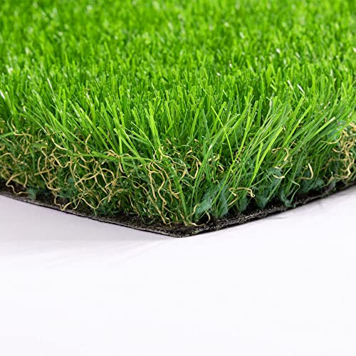 Steffensmeier Sonderposten Kunstrasen | 1m und 2m Breite | Grün | Florhöhe: 40 mm | Größe: 100x500 cm