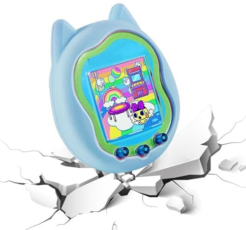 Fuuxtci Weiche Silikon Schutzhüllen Für Tamagot-chi Uni, Stoßfeste Kratzfeste Silikonhülle, Niedliche Katzen Form Spielekonsolen Schutzhüllen, Tamagot-chi Uni Zubehör Für Erwachsene Kinder