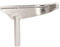 Walfront Poggia Utensile per Tornio Poggia Utensile per Tornitura di Legno Curvo 6 Pollici Poggia Utensile Tipo T in Acciaio Inossidabile per la Lavorazione del Legno