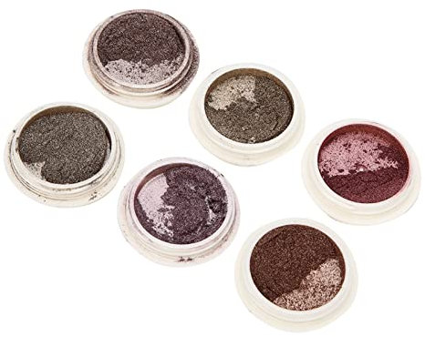 Chrome Nail Powder, Pigment Powder for Nails Metallic Mirror Glitter Effect 6 Pcs Nail Powder Glitter Chrome Powder for Nails Metallic Chrome Powder for Nails Rose Gold Chrome Nail