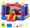 VEVOR Castillo Hinchable Estructura Inflable con Soplador Tobogán y Bolsa de Almacenamiento Trampolín al Aire Libre Parque Infantil Inflable en Patio Jardín para Niños de 3 a 8 Años 408x240x245 cm